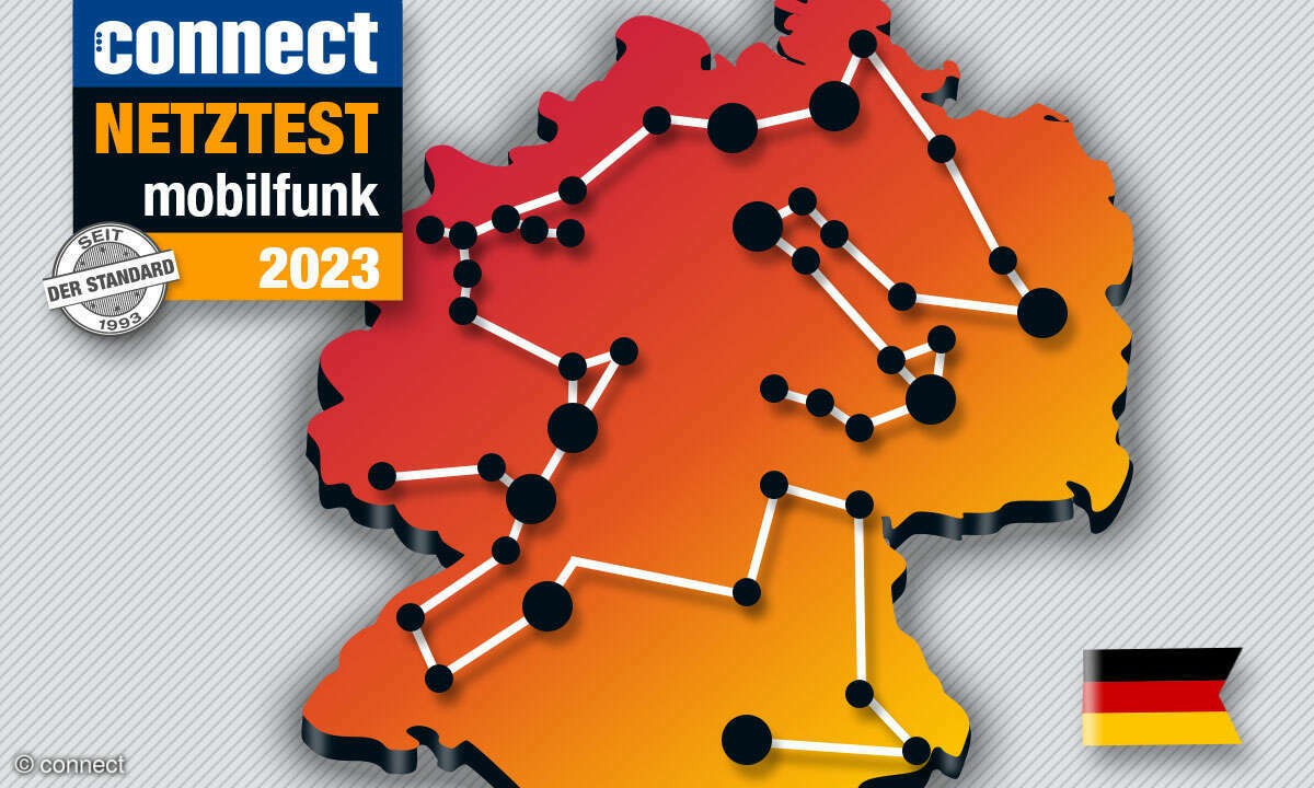 Mobilfunknetztest 2023 - Deutschland